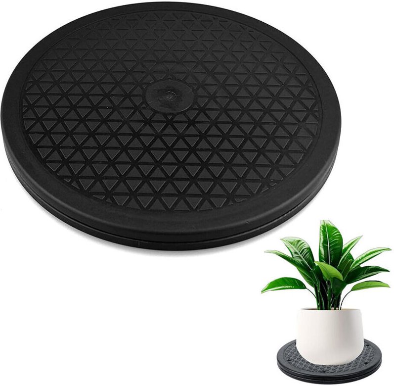 30 cm Drehteller, 360° manuell drehbarer Drehteller mit Kugellagern, geeignet für Siebe, Küchenutensilien, Bastelarbeite...