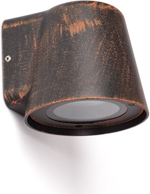 Wandleuchte Aussen Aluminium Darjan Wenge