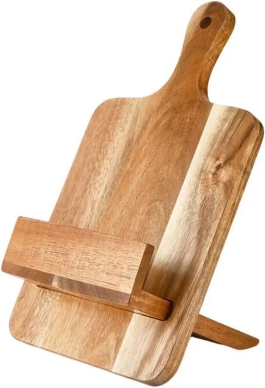 Rezeptregal, Rezeptablage, verstellbares Rezeptregal für die Arbeitsplatte, Küchenrezeptregal