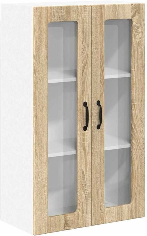 Küchenwandschrank Sonoma-Eiche 60 x 31 x 100 cm Holzwerkstoff vidaXL