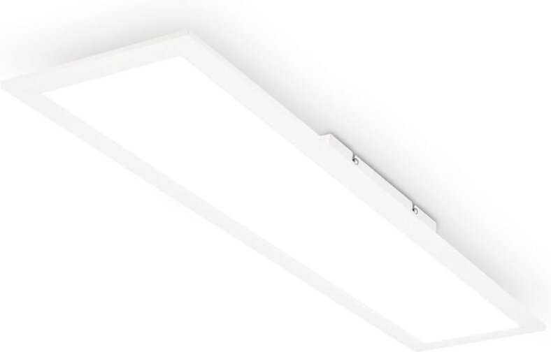 Simple led Deckenleuchte Bad, IP44 Spritzwasserschutz, Neutralweißes Licht, weiß, 78 x 18 x 6,5 cm - Briloner