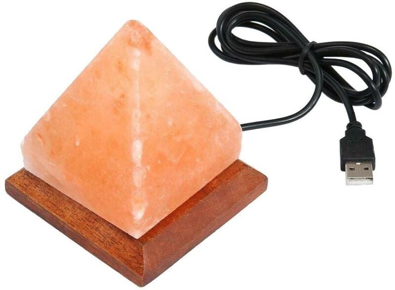 Lampe aus himalaya salz - farbwechsel