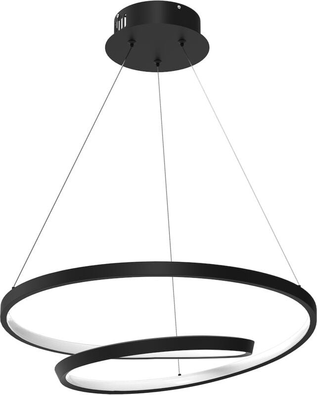 Hängelampe LUCERO SCHWARZ 48W LED