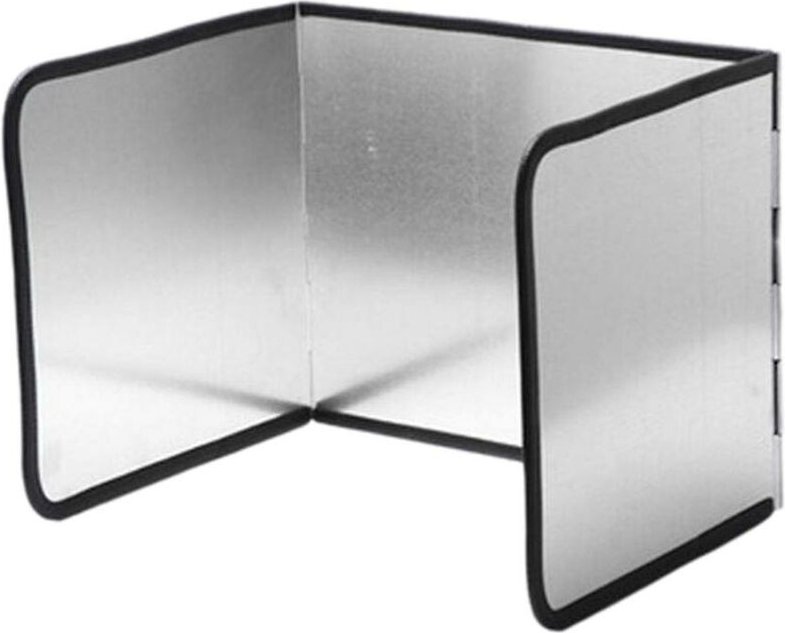 Faltbare Küchenölspritzer für Wandblockabdeckung, verzinkte Brettplatte verhindern Ölspritzer beim Kochen