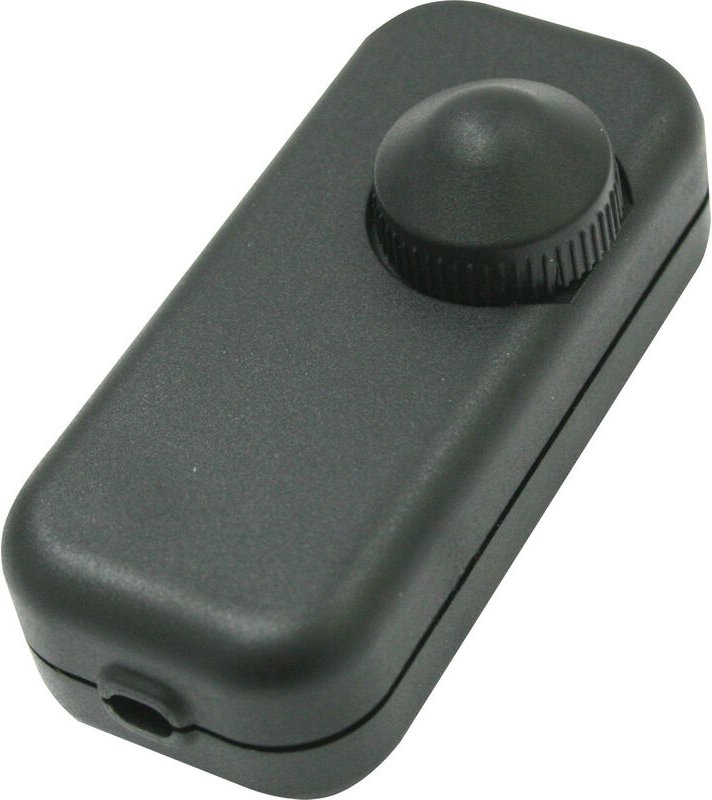 Dimmer Tischleuchte 100W Led und Glühfaden Schwarz