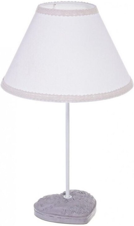 4x Tischlampe Herz D.30x51h aus Harz