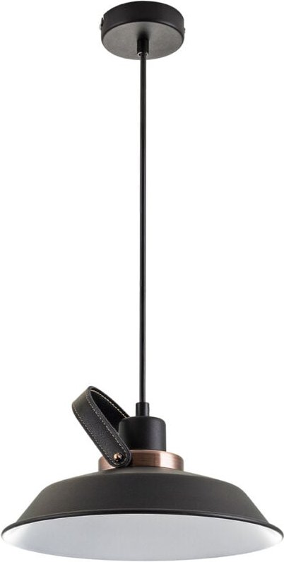 Paco Home - Deckenlampe Pendelleuchte Wohnzimmer und Arbeitszimmer Industrial Design E27 ohne Leuchtmittel, Schwarz Kupf...