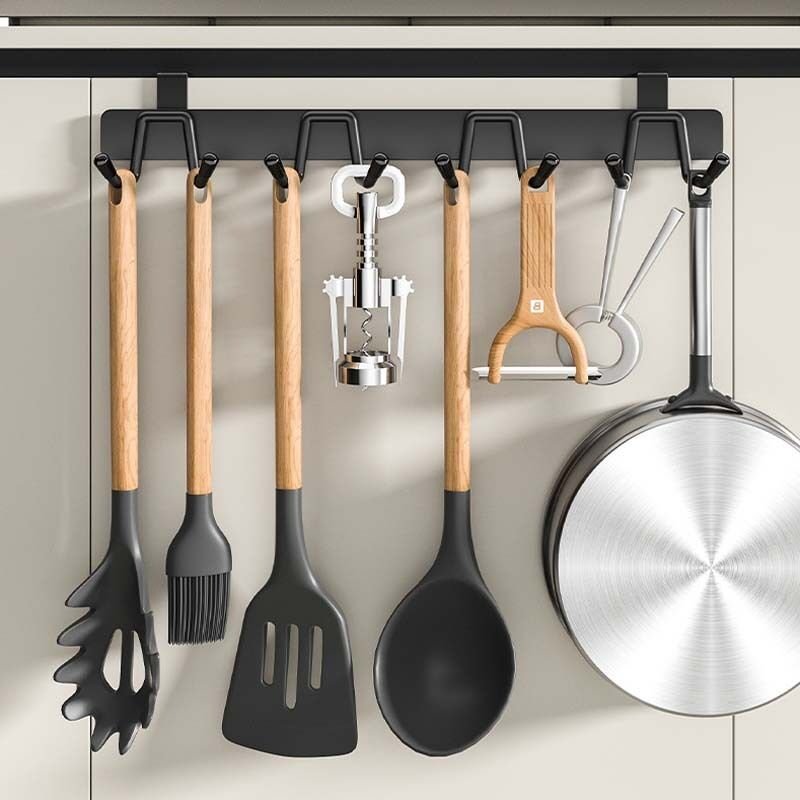 1Stk Küchenhaken Edelstahl ohne Bohren, Robuster Handtuchhalter für Badezimmer Küche Zubehör, Praktische Aufbewahrung un...