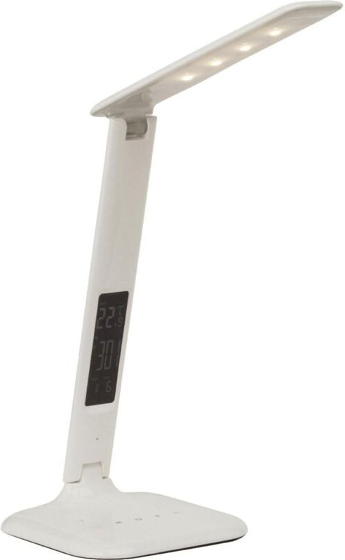 Thumbnail - Lampe Glenn led Schreibtischleuchte weiß 1x 5W led integriert smd, 300lm, 2800-6500K Stufenloser Touchdimmer / Lichtfarb...