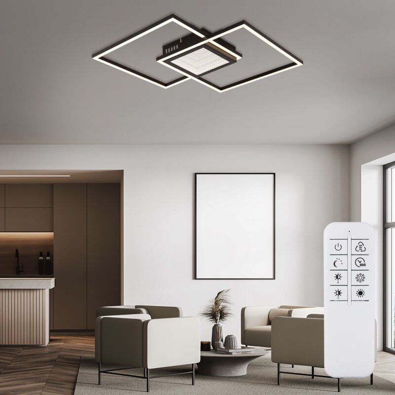 Globo - Deckenleuchte Lampe Dimmbar Fernbedienung Memory Nachtlicht Timer led 32W