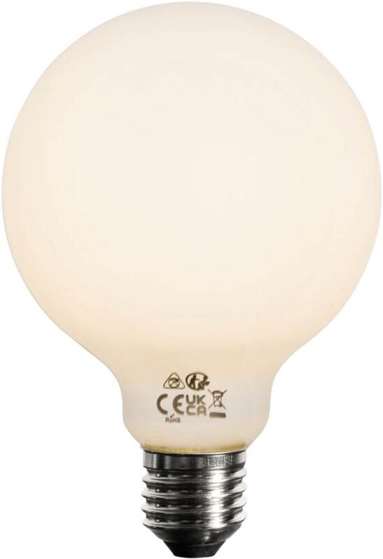 E27 dimmbare LED-Glühbirne Opal G95 5W 450lm 2700K