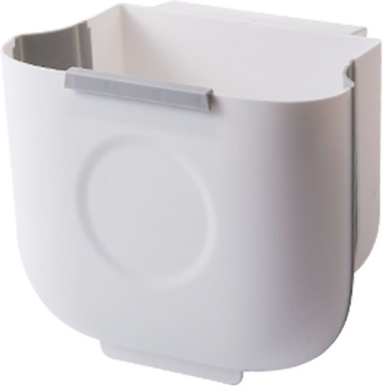 Sollbry Faltbarer Papier-Recycling-Mülleimer für die Küche – Weiß