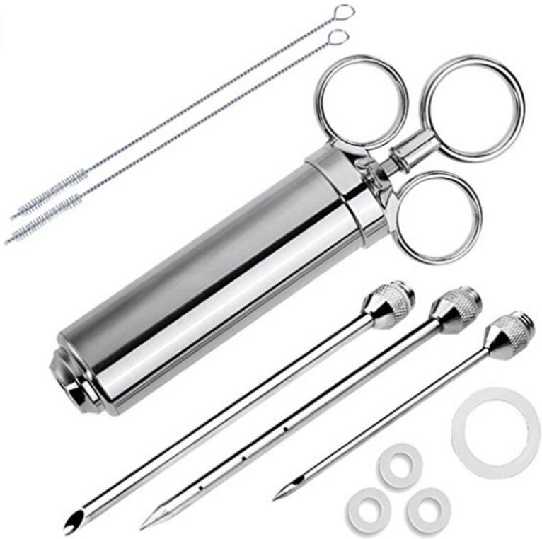 Spritze für Fleisch und Geflügel, extra große Putenspritze, Lebensmittelspritze, Gebäckspritze, robuste Kochspritze – Fa...