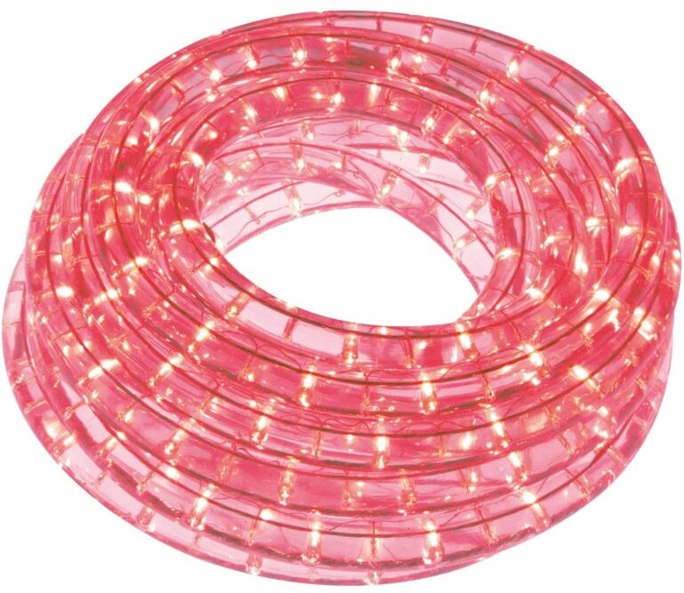 Led-lichtschlauch - 9 m - rot