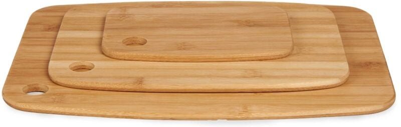 Schneidebretter aus Bambusholz vexa, 3er-Set