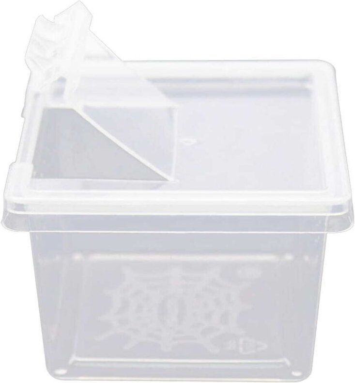 Behälter mit Belüftung und Klappe 6,5x6,5x4,5cm Mini "Braplast"