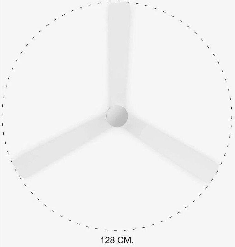 Faro Barcelona - Deckenventilator ohne Licht Nassau 33487