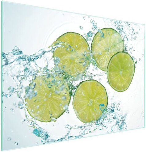 Glasschneidebrett 40x30 Limette