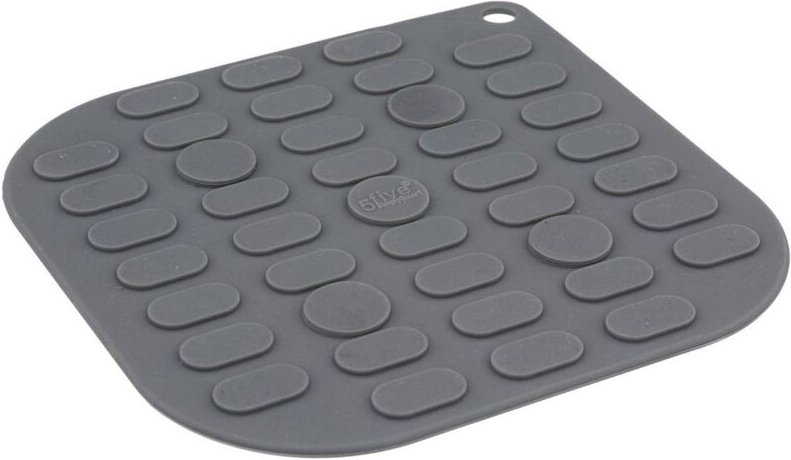 5five Simply Smart - Silikonuntersetzer grau - 5five