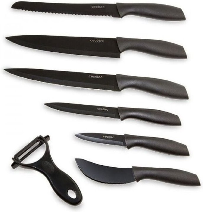 Messer Titanium 7-Messer Set. - Cecotec