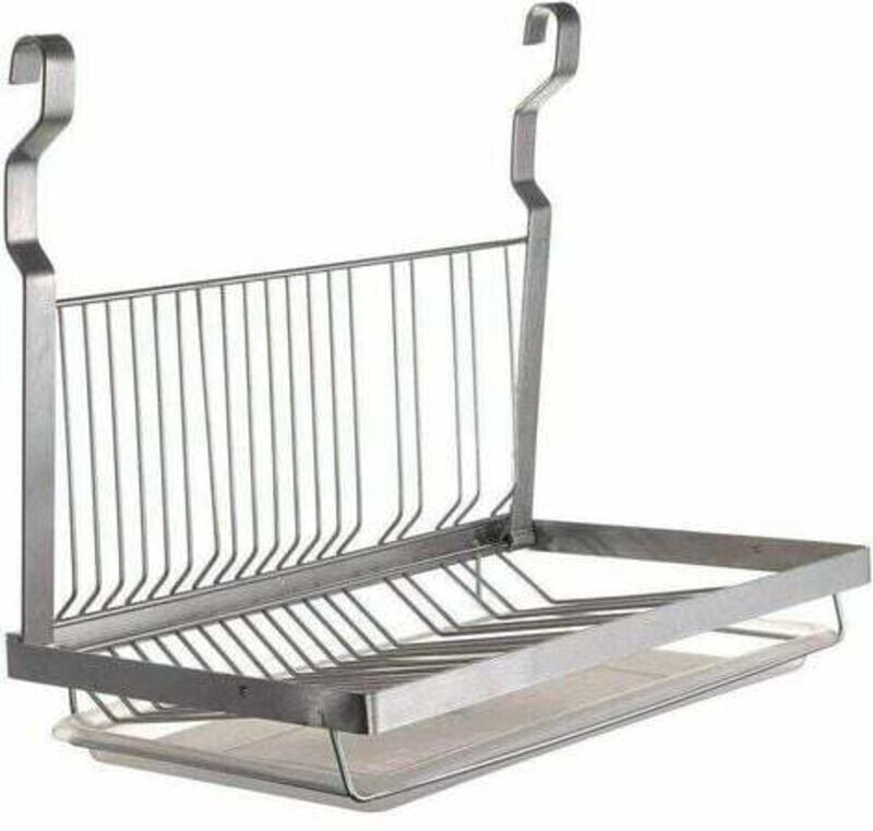 Faltbares Abtropfgestell aus Edelstahl zur Wandmontage