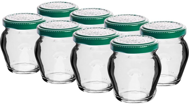 TO Glas 106ml Amphore mit Schraubverschluss Ø53 8 Stk. 132106