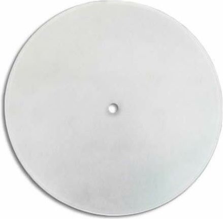 Rundgebogenes Mattglas mit Mittelloch 25 cm lb 529522