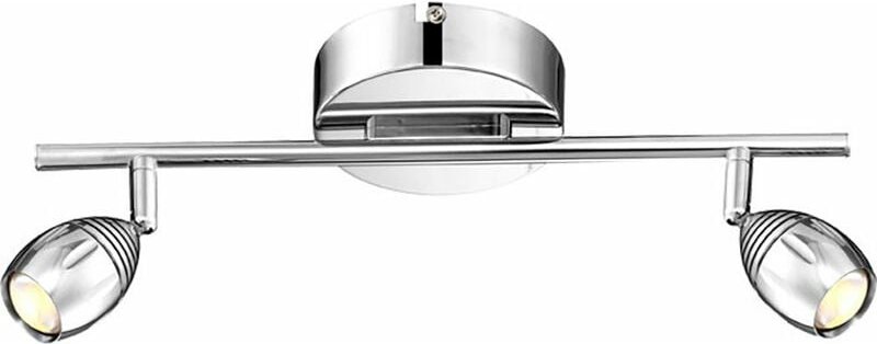 Led Decken Leuchte Spot Leiste bewegliche Spots Schiene Lampe Globo morelia 56203-2