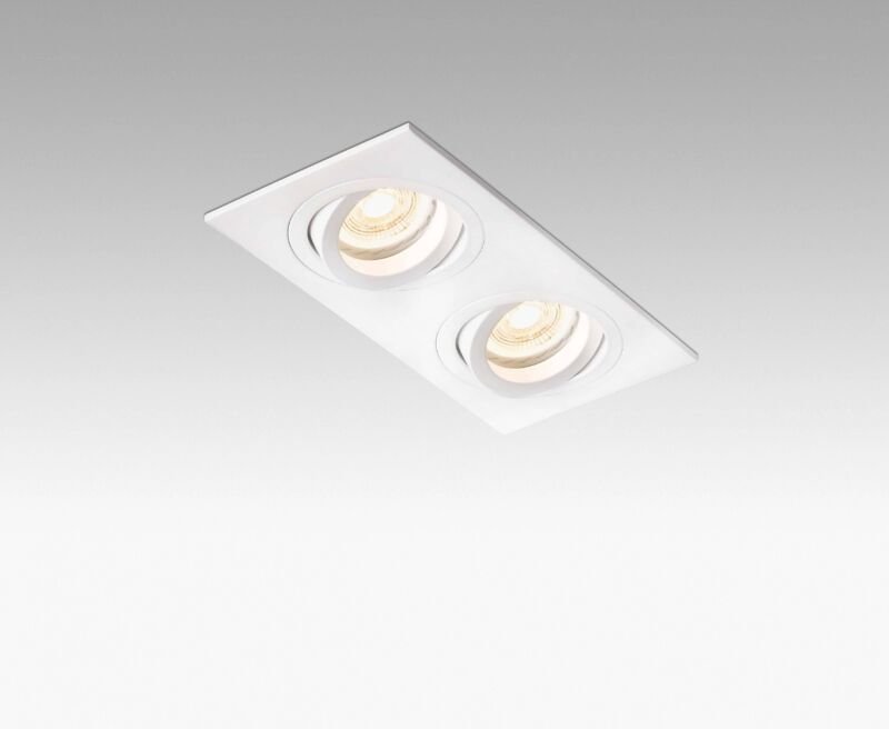 Faro Barcelona - radón Deckeneinbauleuchte weiß von faro 43397