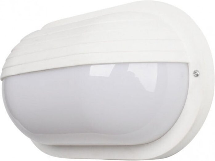 FAB 148262201 Apply Ext.oval Canopus Grande1xe27 Weiß Polycarbonat 10x26x15 Cm IP44