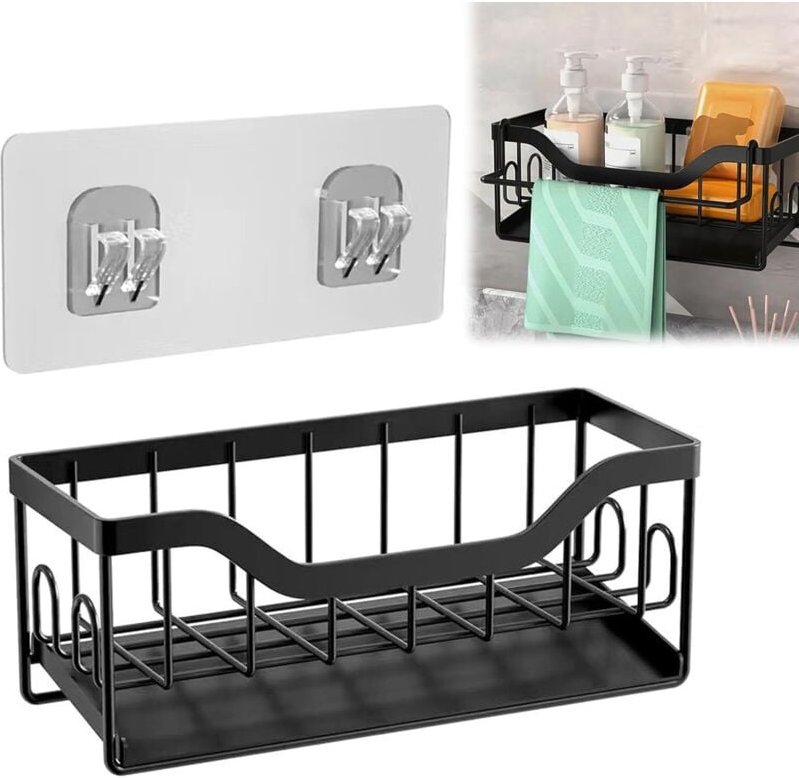 Spülbecken-Schwammhalter, Spülbecken-Organizer, Spülbecken-Schwammablage, Spülbecken-Schwammaufbewahrung, Spülbecken-Org...