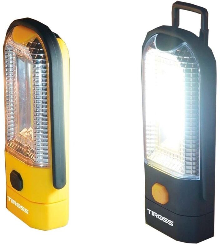 Multifunktions-Taschenlampe Tiross 2x1W + 3W COB LED TS1843, anpassungsfähiges Licht und robustes Design für verschieden...