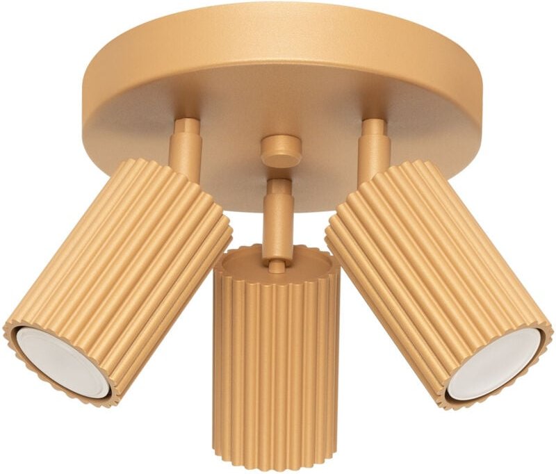 Deckenleuchte Karbon 3xGU10 19.5cm Sollux