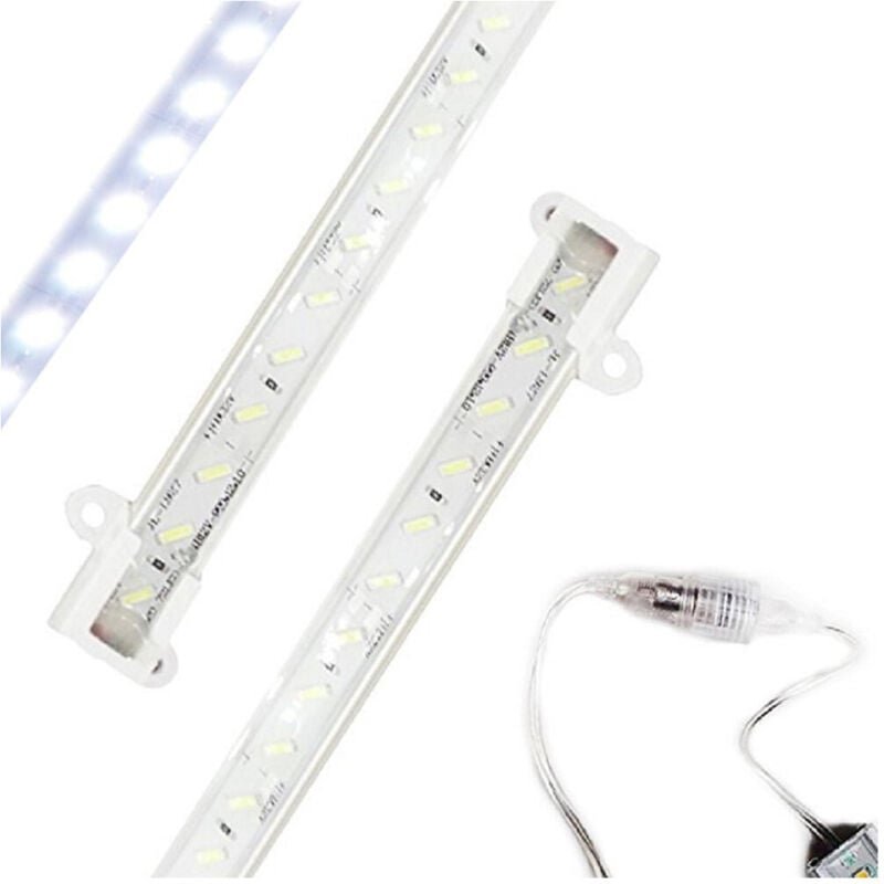 Trade Shop - 1 meter innen-aluminium-profilleiste mit starrem led-streifen -