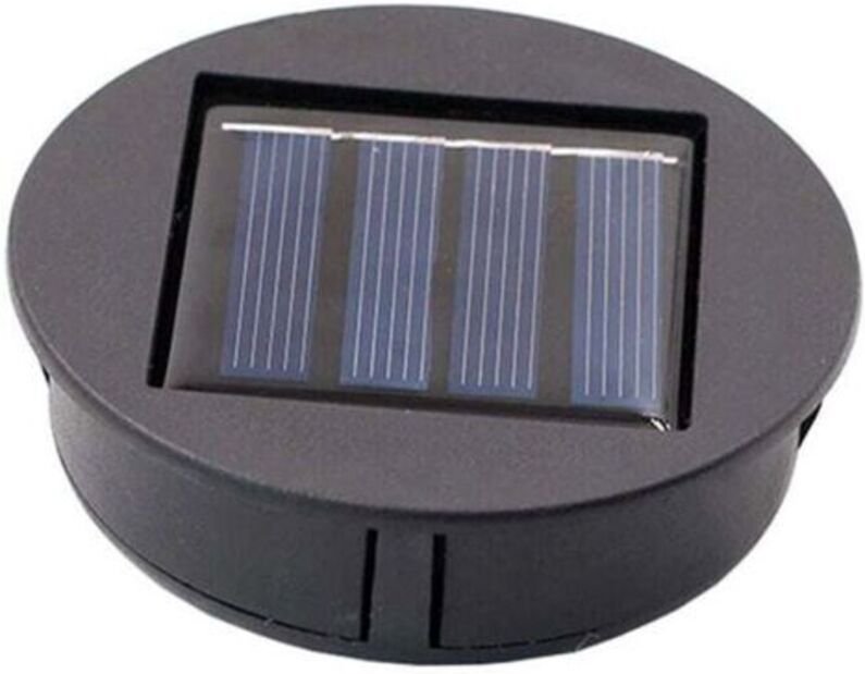 Ersatz-Solarlaternen-Aufsatz mit LED-Lampe für Laternen, Solarpanel-Lichtabdeckung, DIY-Solarlaterne für die Gartendekor...