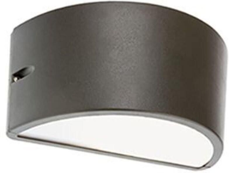 Umbe wandleuchte geschlossen 1xe27 max 60w graphit - 474/16 - Sovil