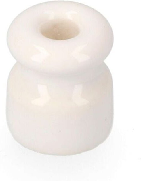 EDM - Porzellanisolator für weißes Litzenkabel