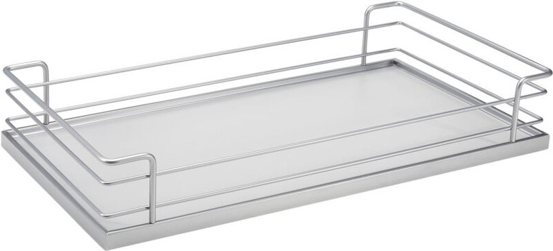 Kesseböhmer Dispensa Tandem Side Einhängetablar ARENA classic silbergrau für 60er Schrankbreite 435 x 154 x 75 mm von SO...