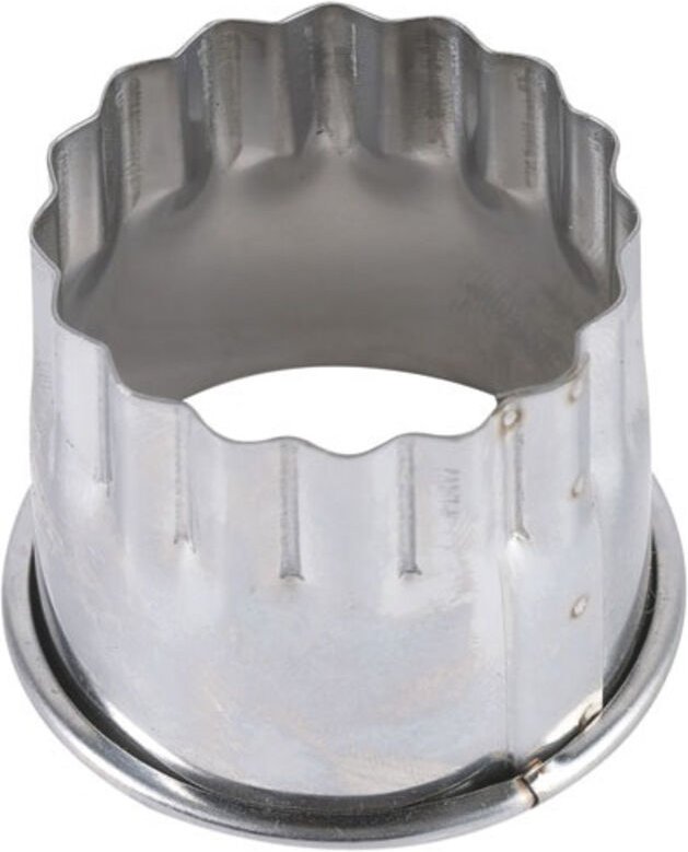 3 Ausstecher Rund gerippt 40 mm - Gobel