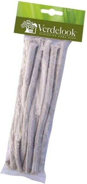 Verdelook - Ersatzdochte für Fackeln - Packung mit 10 - Länge 22 cm