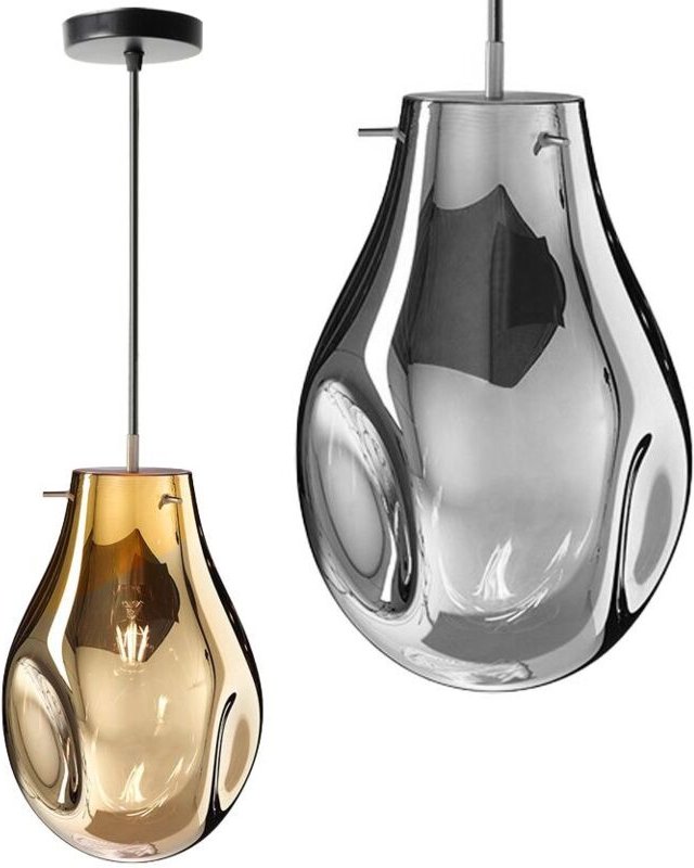 Toolight - hängelampe glas APP328-1CP amber