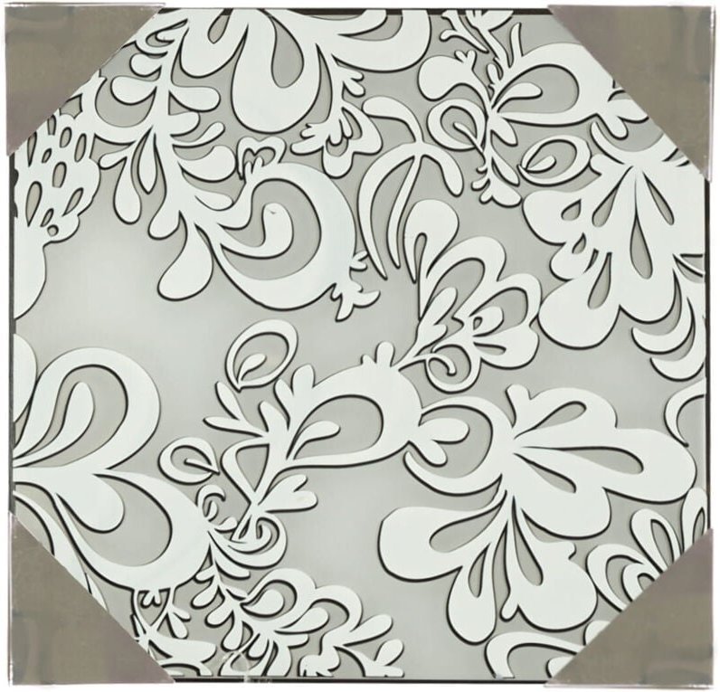 Candellux CEDRA 10-05489 Deckenleuchte, silber