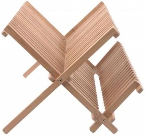 Geschirrabtropfgestell - GEHEIMNIS DES GOURMET - Zwei Etagen - 34 Teller - 42cm x 33cm x 25cm