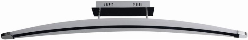 Naeve BOW Dimmbare integrierte LED-Deckenleuchte, halbbündig, Chrom, 3000 K