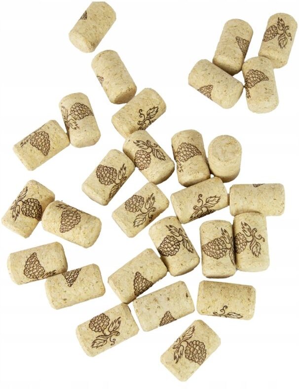 20x Weinflaschenverschlüsse 23x38 Weinkorken für Liköre