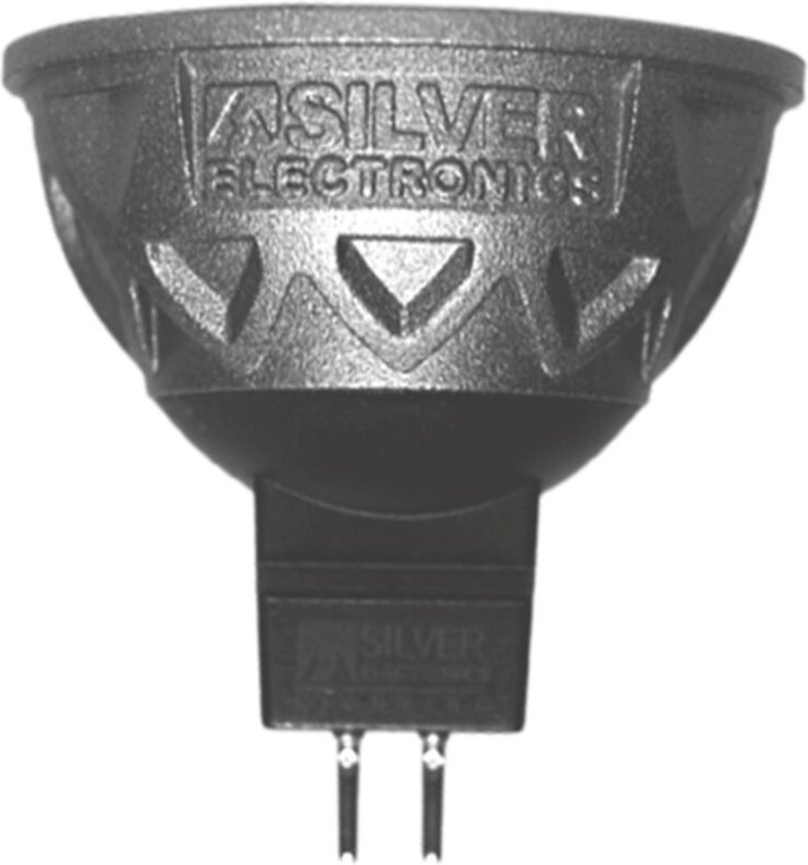 Silver - Glühbirne led pro electronics dichroic 5w=60w - gu5.3 - 12v - 3000k - 38º - 470 lm - warmes licht - a+