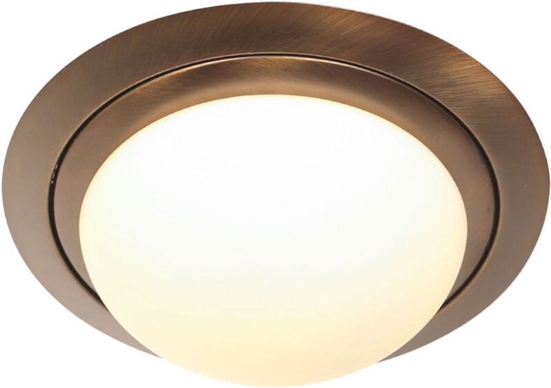 Steinhauer - deckenleuchte - Ikaro - bronze - glas metall - Ø