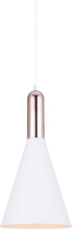 Khaleo - Moderner hängender Anhänger Weiß, Kupfer 1 Licht, E27 - Italux