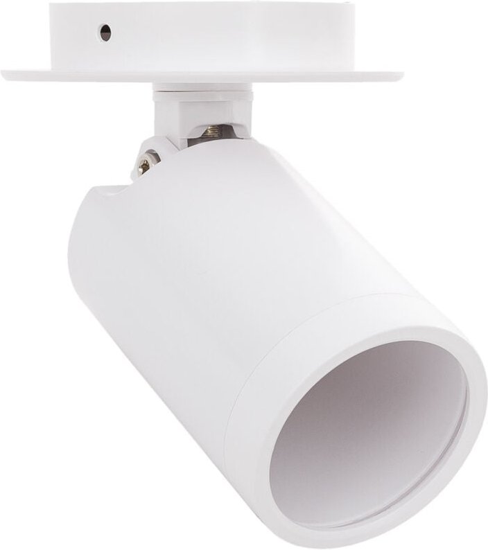 Strahler für Einbau/Aufbau Davos für GU10 Glühbirne Weiß