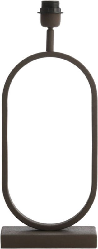 Tischlampe - Jamiri - braun - metall - einzelne - Light&living